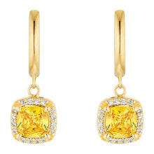 Laden Sie das Bild in den Galerie-Viewer, s.Oliver Jewel Damen Ohrringe Creolen Silber goldfarben Zirkonia 2037831