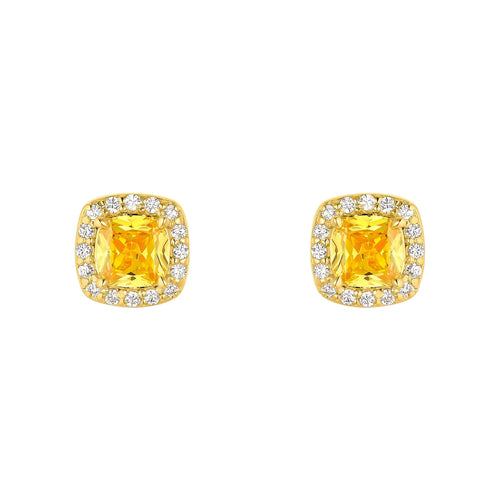 s.Oliver Jewel Damen Ohrringe Ohrstecker Silber goldfarben Zirkonia 2037832