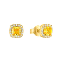 Laden Sie das Bild in den Galerie-Viewer, s.Oliver Jewel Damen Ohrringe Ohrstecker Silber goldfarben Zirkonia 2037832