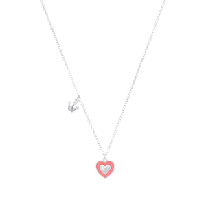 Prinzessin Lillifee Kinder Halskette Silber Herz Krone Mädchen 2037939