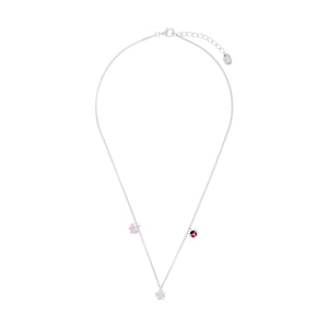 Prinzessin Lillifee Kinder Halskette Silber Schmetterling Klee Mädchen 2037943