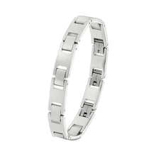 Laden Sie das Bild in den Galerie-Viewer, s.Oliver Jewel Herren Armband Edelstahl silber 2038003