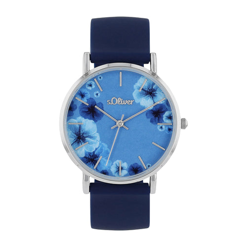 s.Oliver Damen Uhr Armbanduhr Silikon 2038369