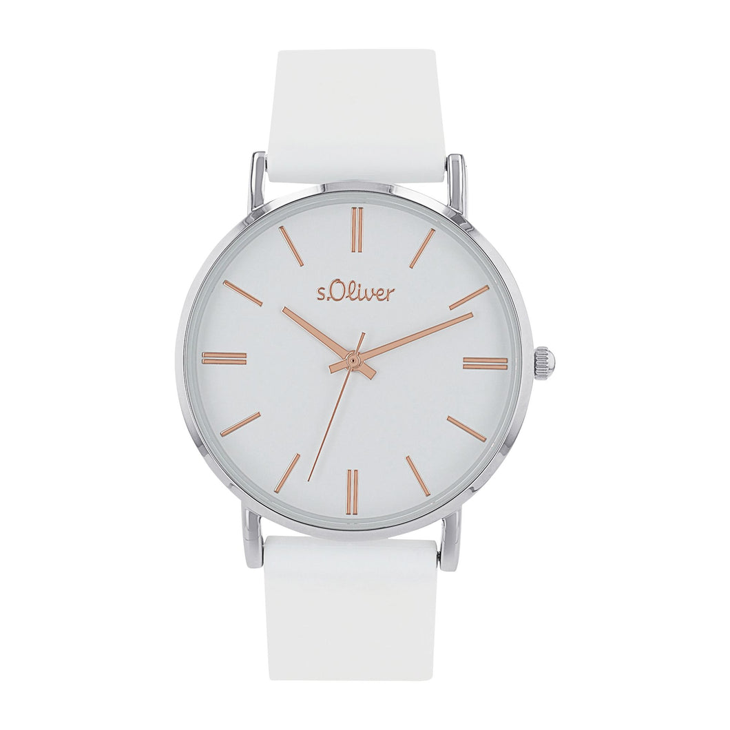 s.Oliver Damen Uhr Armbanduhr Silikon 2038372