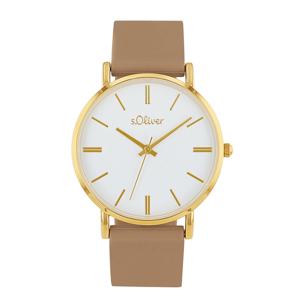 s.Oliver Damen Uhr Armbanduhr Silikon 2038374