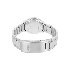 s.Oliver Damen Uhr Armbanduhr Edelstahl 2038378