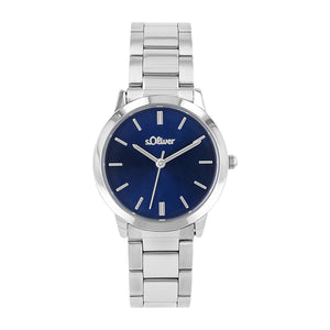 s.Oliver Damen Uhr Armbanduhr Edelstahl 2038378