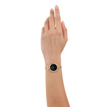 Laden Sie das Bild in den Galerie-Viewer, s.Oliver Damen Uhr Armbanduhr Edelstahl gold 2038587