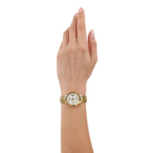 Laden Sie das Bild in den Galerie-Viewer, s.Oliver Damen Uhr Armbanduhr Edelstahl gold 2038590