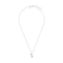 Laden Sie das Bild in den Galerie-Viewer, Prinzessin Lillifee Kinder Halskette Silber Zirkonia rosa Krone Mädchen 2038744