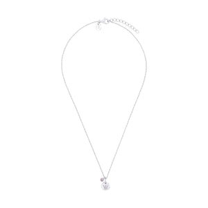 Prinzessin Lillifee Kinder Halskette Silber Zirkonia rosa Krone Mädchen 2038744