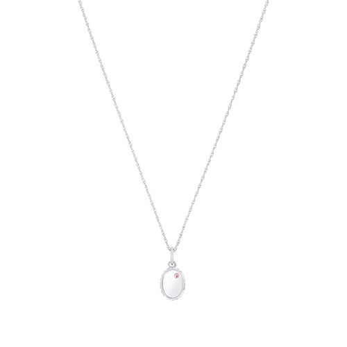 Prinzessin Lillifee Kinder Halskette Silber Zirkonia rosa Mädchen 2038746
