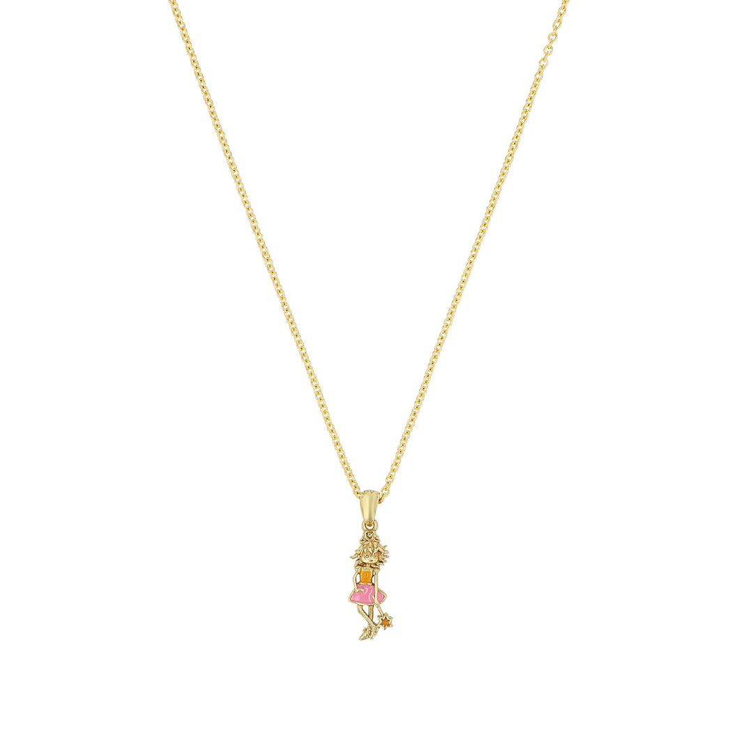 Prinzessin Lillifee Kinder Halskette Silber gelbvergoldet Emaille Mädchen 2038747
