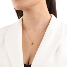 Laden Sie das Bild in den Galerie-Viewer, s.Oliver Jewel Damen Kette Halskette Silber goldfarben Zirkonia 2038821