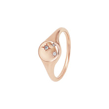 Laden Sie das Bild in den Galerie-Viewer, s.Oliver Jewel Damen Ring Silber 925 rotgold Zirkonia 203882