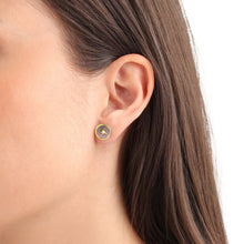 Laden Sie das Bild in den Galerie-Viewer, s.Oliver Jewel Damen Ohrringe Ohrstecker Edelstahl IP Gold Zirkonia 2038961