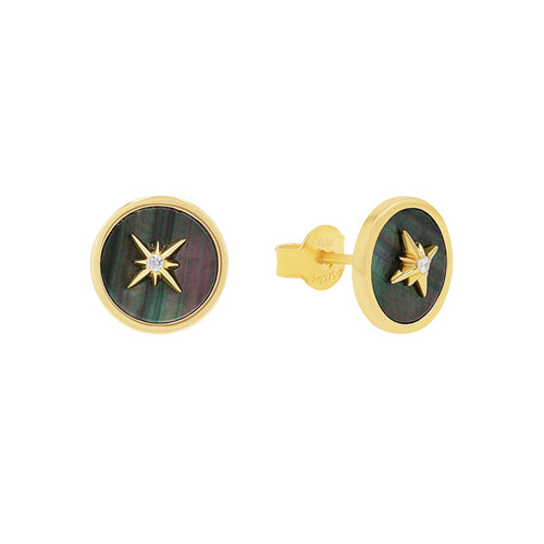 s.Oliver Jewel Damen Ohrringe Ohrstecker Edelstahl IP Gold Zirkonia 2038961