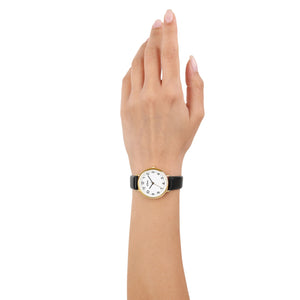 s.Oliver Damen Uhr Armbanduhr Leder 2040120