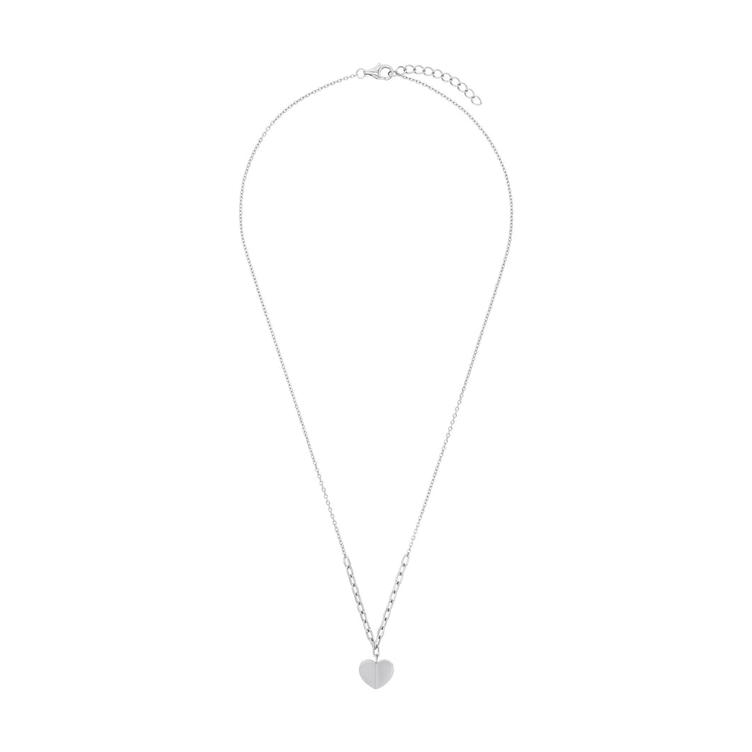 s.Oliver Jewel Damen Kette Halskette Silber Herz 2040589