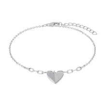 Laden Sie das Bild in den Galerie-Viewer, s.Oliver Jewel Damen Armband Armkette Silber Herz 2040590