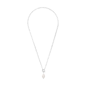 s.Oliver Jewel Damen Kette Halskette Silber 925 Perle 2040600