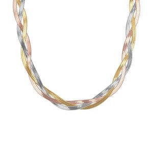 s.Oliver Jewel Damen Kette Halskette Edelstahl Schlangen 2040602