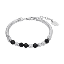 Laden Sie das Bild in den Galerie-Viewer, s.Oliver Jewel Damen Armband Armkette Beads Edelstahl 2040606