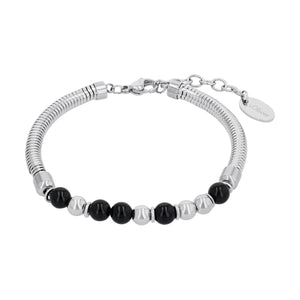 s.Oliver Jewel Damen Armband Armkette Beads Edelstahl 2040606