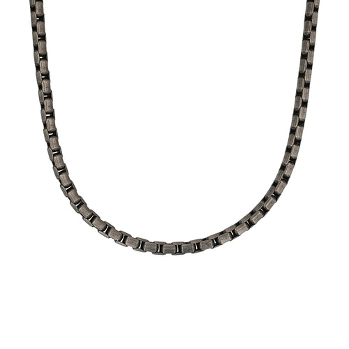 s.Oliver Jewel Herren Kette Edelstahl Grau 2040621