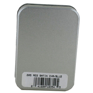 Zippo Feuerzeug Modell 205 Regular Satin Chrome CHR/BLUZ