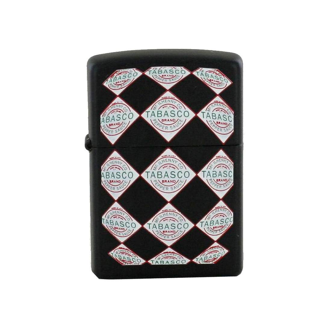 Zippo Feuerzeug Modell 218TAB 435 Tabasco Sauce Black Matte
