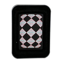 Laden Sie das Bild in den Galerie-Viewer, Zippo Feuerzeug Modell 218TAB 435 Tabasco Sauce Black Matte