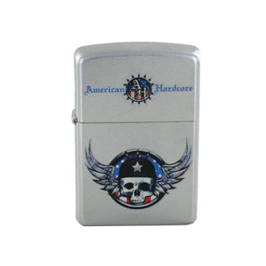 Zippo Feuerzeug Modell  Modell 220101 American Hardcore Winged Skull