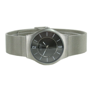 Skagen Herren Uhr Armbanduhr Slimline Titan 233LTTM-1