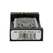 Laden Sie das Bild in den Galerie-Viewer, Zippo Feuerzeug Modell 250 HERALDRY-DESIGN 2