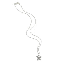 Laden Sie das Bild in den Galerie-Viewer, Scout Kinder Halskette Kette Silber Schmetterling Glitzer Mädchen 261087200