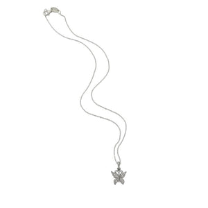 Scout Kinder Halskette Kette Silber Schmetterling Glitzer Mädchen 261087200