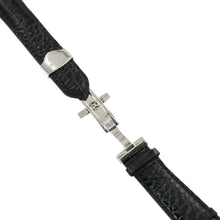 Laden Sie das Bild in den Galerie-Viewer, Ingersoll Ersatzband für Uhren Leder schwarz g. Kroko Faltschl. Si 24 mm XL