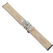 Laden Sie das Bild in den Galerie-Viewer, Ingersoll Ersatzband für Uhren Leder dunkelbraun Kroko Faltschl. Si 21 mm