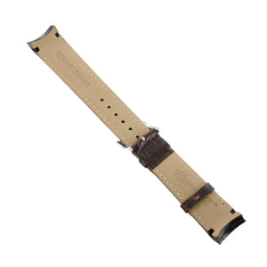 Ingersoll Ersatzband für Uhren Leder braun gl.  Kroko Dornschließe SI 20 mm