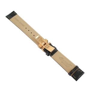 Ingersoll Ersatzband für Uhren Leder d. braun Eidechsen Faltschl. Rosé 20 mm