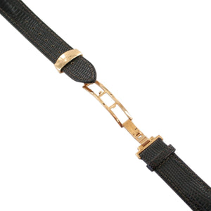 Ingersoll Ersatzband für Uhren Leder d. braun Eidechsen Faltschl. Rosé 20 mm