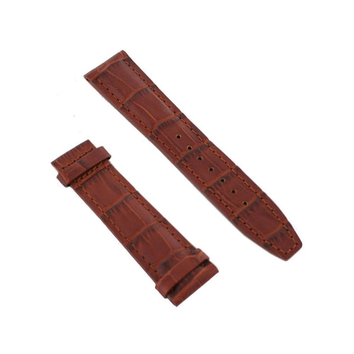 Ingersoll Ersatzband für Uhren Leder braun Kroko 23 mm