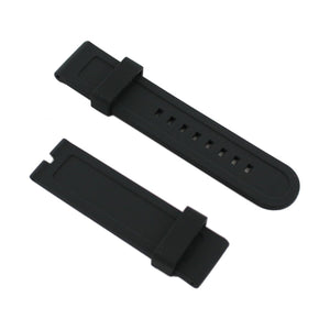 Ingersoll Ersatzband für Uhren Silikon schwarz 24 mm