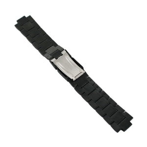 Ingersoll Ersatzband für Uhren Edelstahl Faltschl. Schwarz IN3201 24 mm