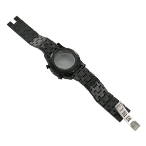Ingersoll Ersatzband / Gehäuse für Uhren Edelstahl Faltschl. Schwarz IN3222 20mm