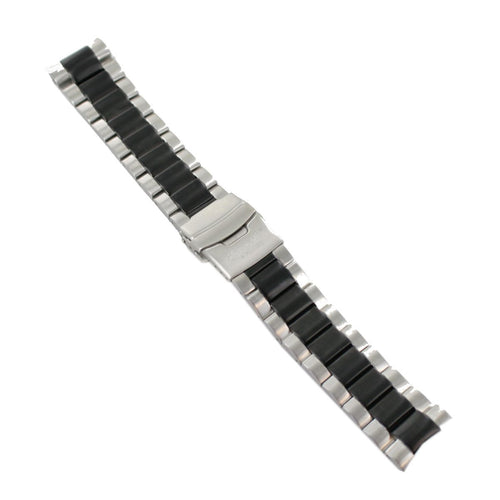 Ingersoll Ersatzband für Uhren Edelstahl Faltschl. IN1915 Silber SW 24 mm