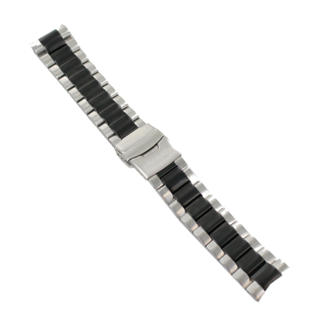 Ingersoll Ersatzband für Uhren Edelstahl Faltschl. IN1915 Silber SW 24 mm