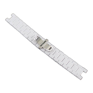 Ingersoll Ersatzband für Uhren Edelstahl Keramik Faltschl. IN7216 Weiss 20 mm