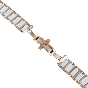 Ingersoll Ersatzband für Uhren Edelstahl Keramik Faltschl. IN 7217 Rose/WS 20 mm